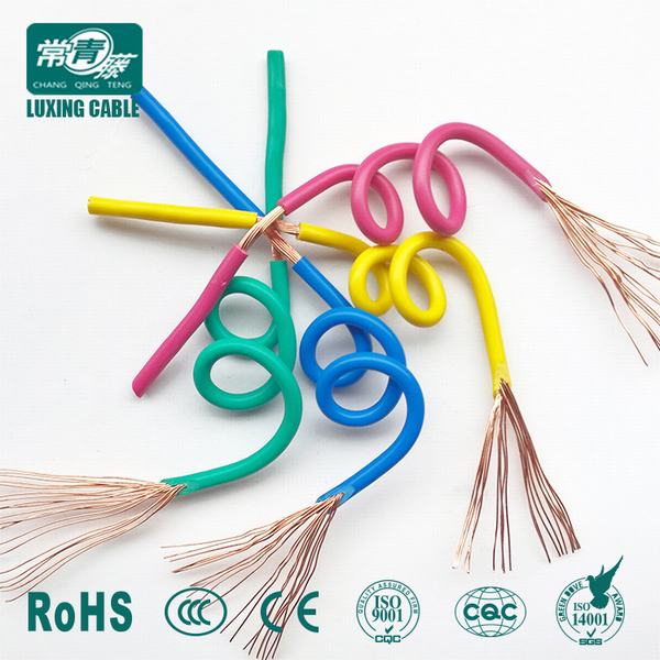750V and Below Copper Core PVC Insulated 4 Square Millimeters RV Electrical Cable Wire