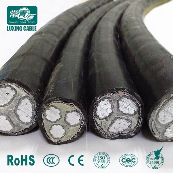 Aluminum Conductor PVC Insulated PVC Sheathed Electrical Cable