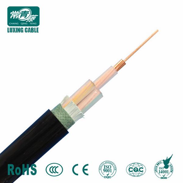 Cina 
                                 Collegare coassiale schermato di rame flessibile del cavo elettrico del rivestimento di PVC Rg223 di prezzi del cavo coassiale doppio rf                              produzione e fornitore
