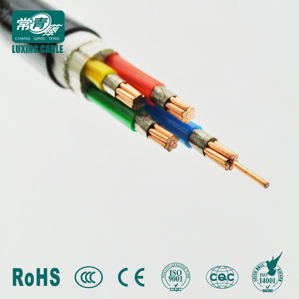 
                        Copper Conductor PVC Insulted Steel Tape Armoured PVC Sheathed Electrical Cable VV22
                    