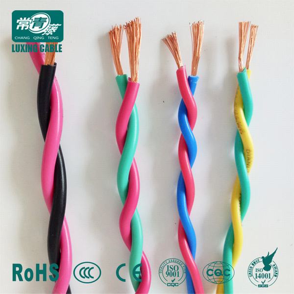 China 
                                 Rvs PVC flexible de cobre trenzado de cables eléctricos                              fabricante y proveedor