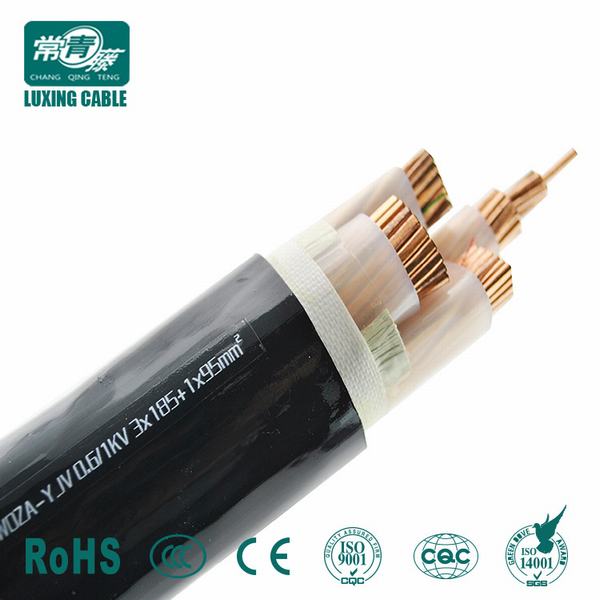 
                                 Медный проводник XLPE изолированный кабель питания низкого напряжения кабеля из Китая на заводе                            