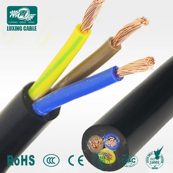 Chine 
                                 Câble électrique de 4 coeurs 1,5 mm de blindage du câble de cuivre souple de 4 Core 3 câble de base                              fabrication et fournisseur