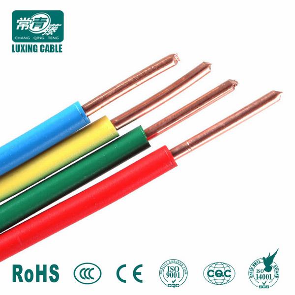 Electrical House Wiring Flexible Single Solid Stranded Copper Conductor PVC Insulated 6mm 4mm 2.5mm 1.5mm Electric Wire