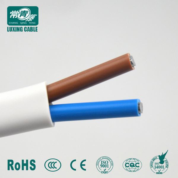 Electrical Wire Flat Cable 2 Core 3 Core 1.5/2.5/4sqmm Jacket PVC Wire and Cable