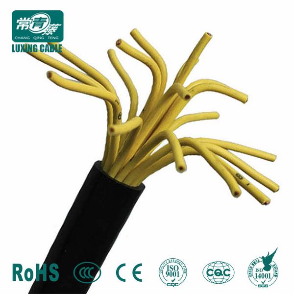 Flexible Copper Rvv Cable 5 Core 4mm Electrical Wire