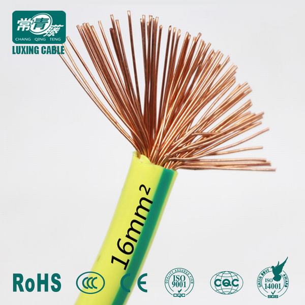China 
                                 Flexible H07V-K el cable eléctrico cable PVC 4 mm2                              fabricante y proveedor