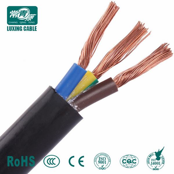 China 
                                 H05VV-F 3core 1.5mm2 flexibles Kabel                              Herstellung und Lieferant