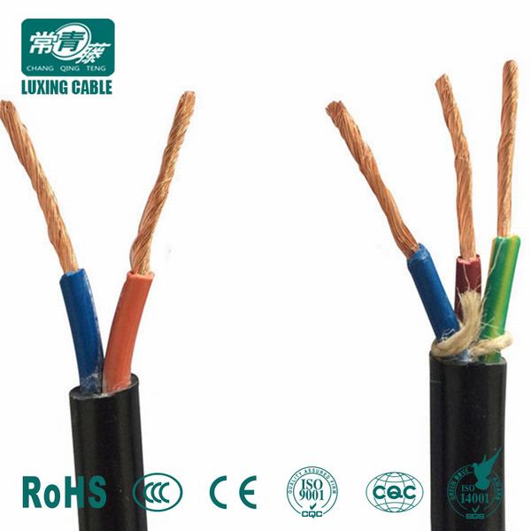 China 
                                 Cobre de alta calidad 2,5 mm de 2 Núcleos de cable eléctrico Cable de alimentación de PVC                              fabricante y proveedor