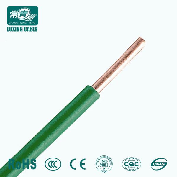China 
                        Household Single Core Cable 10mm Solid Copper PVC Electric Wire 450/750V
                      manufacture and supplier