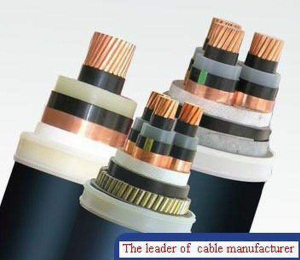 
                                 Baja tensión 3.6/6kv XLPE Cu/aislamiento/cubierta de PVC El Cable de alimentación                            