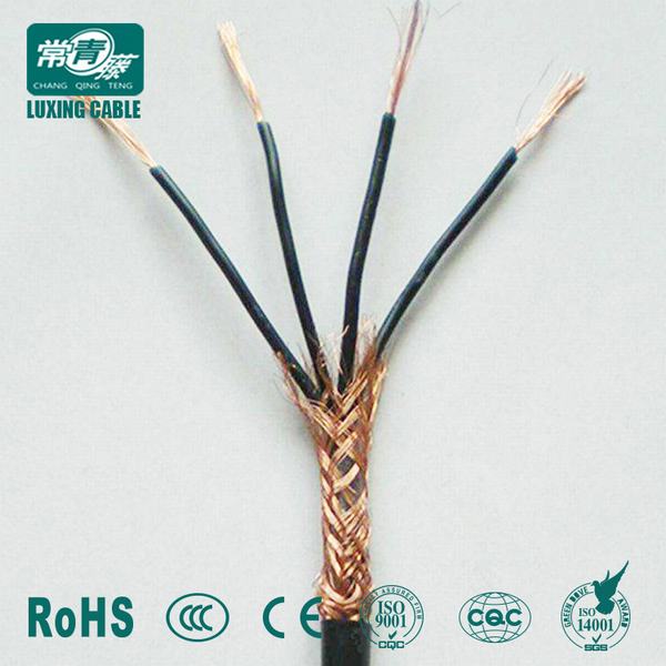 PVC Copper Braid Shielded Flexible Electrical Cable Wire and Cable