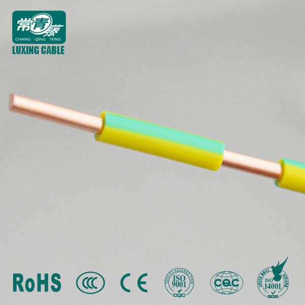
                                 Cubierta de PVC de Cable Eléctrico Cable Thw /tw AWG 14 12 10 8 6 Solid /Strand cable eléctrico                            