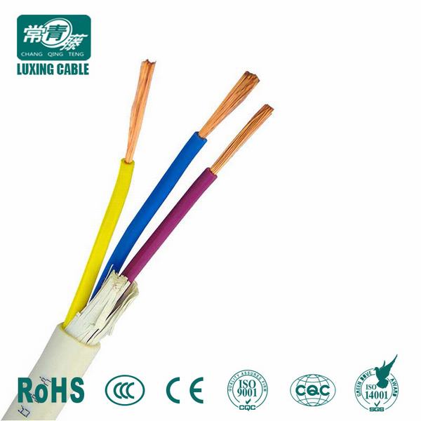 Power Cable Rvv Soft Security PVC Electric Wire Cable for Household