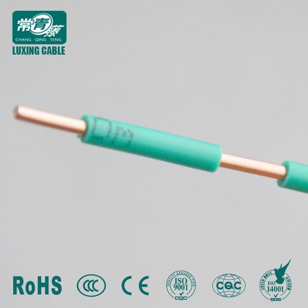 
                                 Venta precio de fábrica 450/750V tipos BV2 DE PVC de 1,5 mm de cable eléctrico de cobre                            