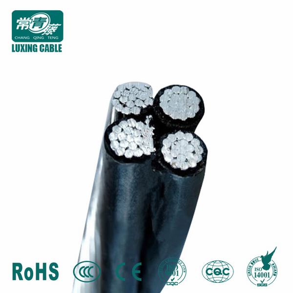 Service Drop High/Medium/Low Voltage 1000V Aluminum Conductor PVC Insulation ABC Cable Electrical AAC / ABC Cable