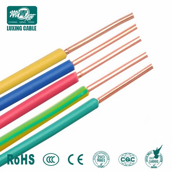 China 
                        Single Core Electrical Wire 1.5/2.5/4/6/10mm2 Cable
                      manufacture and supplier