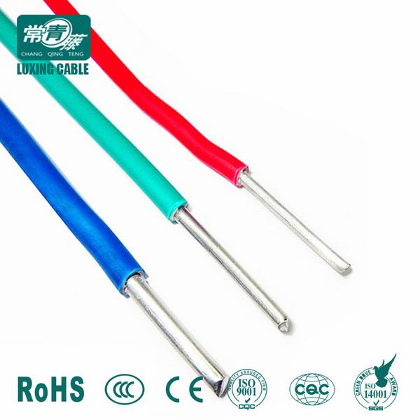 China 
                                 Single Core aislados con PVC, el cable eléctrico de cobre sólido con conductores de aluminio                              fabricante y proveedor