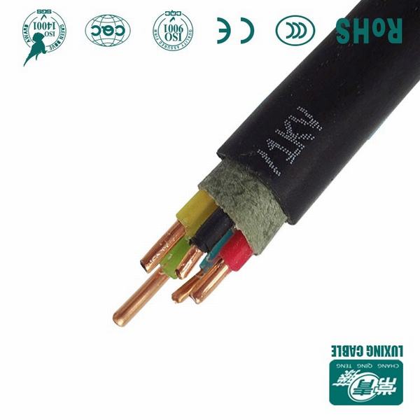 XLPE Insulated PVC Sheathed Power Cable Yjv 1.5mm 0.6/1kv Copper Conductor