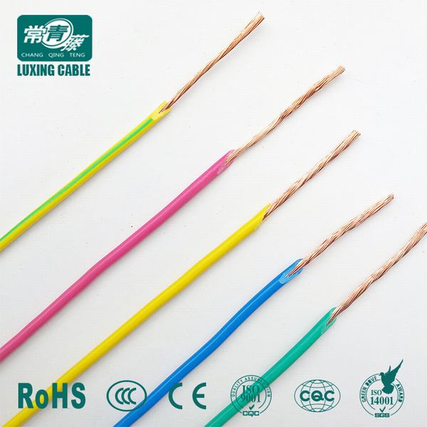 Zhfr Insulated Non Sheathed Single Core Cables for Internal Wiring