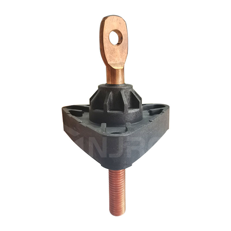 1.2KV 630A Molded Integral Tri-angle LV Bushing For Pad-mounted Transformer