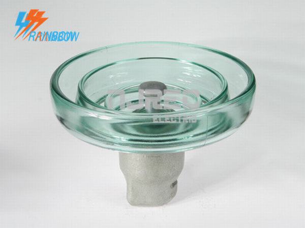 China 
                                 100 kN tipo Nevoeiro Isolador Suspensão de vidro                              fabricação e fornecedor
