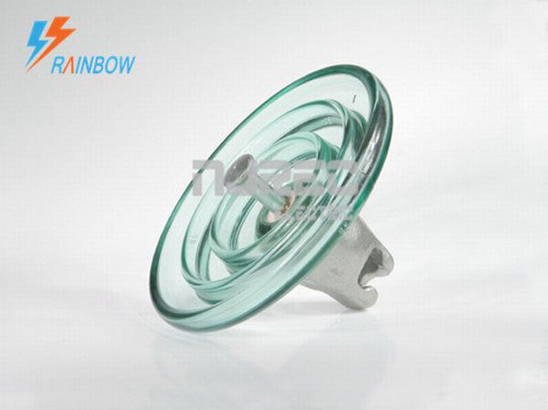 Chine 
                                 11kV 70kN trempé isolant en verre de suspension                              fabrication et fournisseur