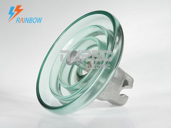 Cina 
                                 IEC di vetro 60383 dell'isolante di sospensione di alta tensione 160kN                              produzione e fornitore