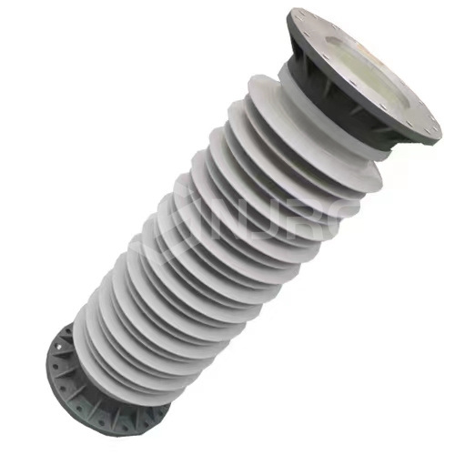 24KV High Voltage composite silicone  pin insulator with spindle for cable termination