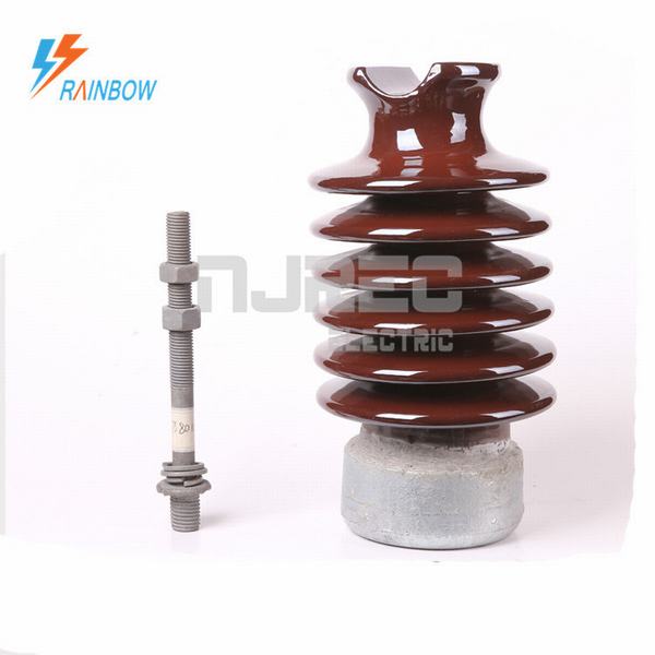 China 
                        33kV ANSI 57-3 Porcelain Line Post Insulator with Spindle
                      manufacture and supplier