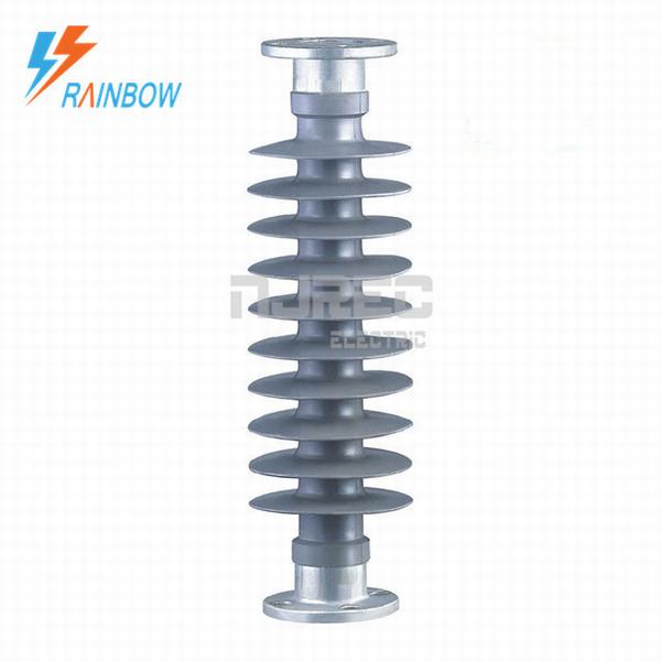 36kV Composite Silicone Long Rod Post Insulator ISO 9001