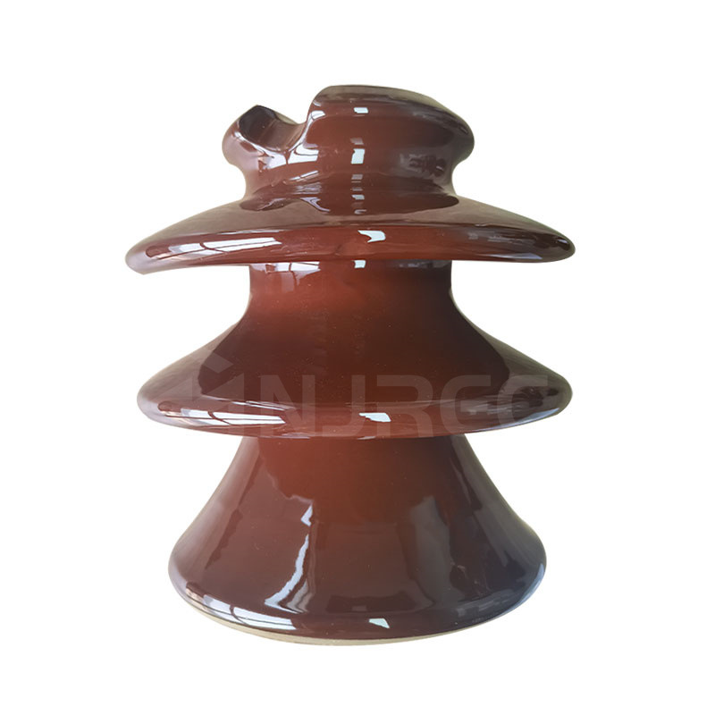 
                ANSI 52-3 Insulador superior de polo eléctrico de bobina de porcelana de alta tensión Para línea
            