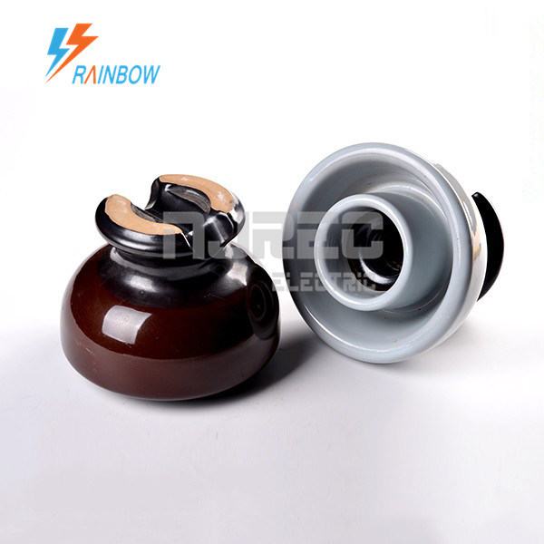 China 
                                 ANSI 55-1 de Baja Tensión de tipo de pasador de cerámica de porcelana aislante                              fabricante y proveedor