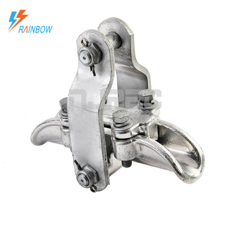 Aluminum Alloy Suspension Clamp Tension Strain Clamp Hardware Fittings for powerline cable