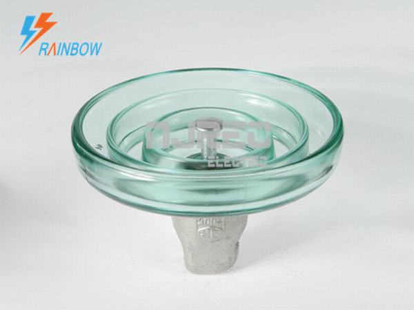 High Voltage Anti Pollution Glass Disc Insulator