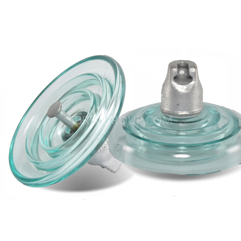 U70BLP High Voltage Suspension Type Disc Glass Insulator