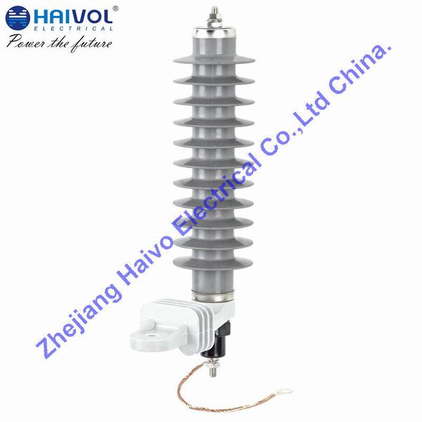 China 
                        (3-36KV) Polymeric Housed Zinc Oxide Lightning Arresters Without Gaps
                      manufacture and supplier
