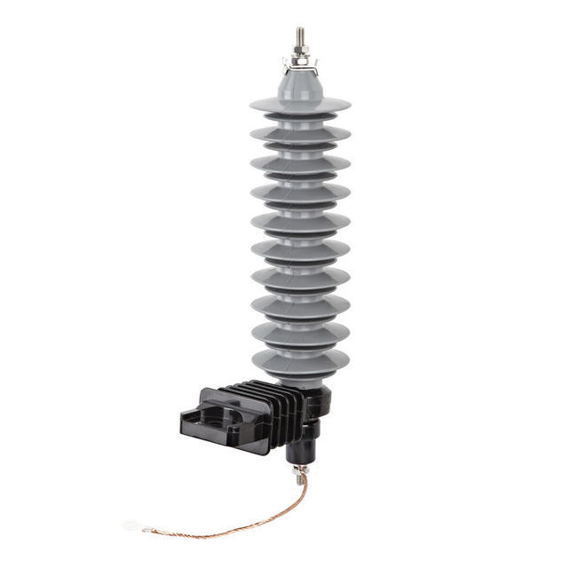 China 
                12kv Polymeric Housed Metal-Oxide Lightning Arrester Without Gaps
              manufacture and supplier