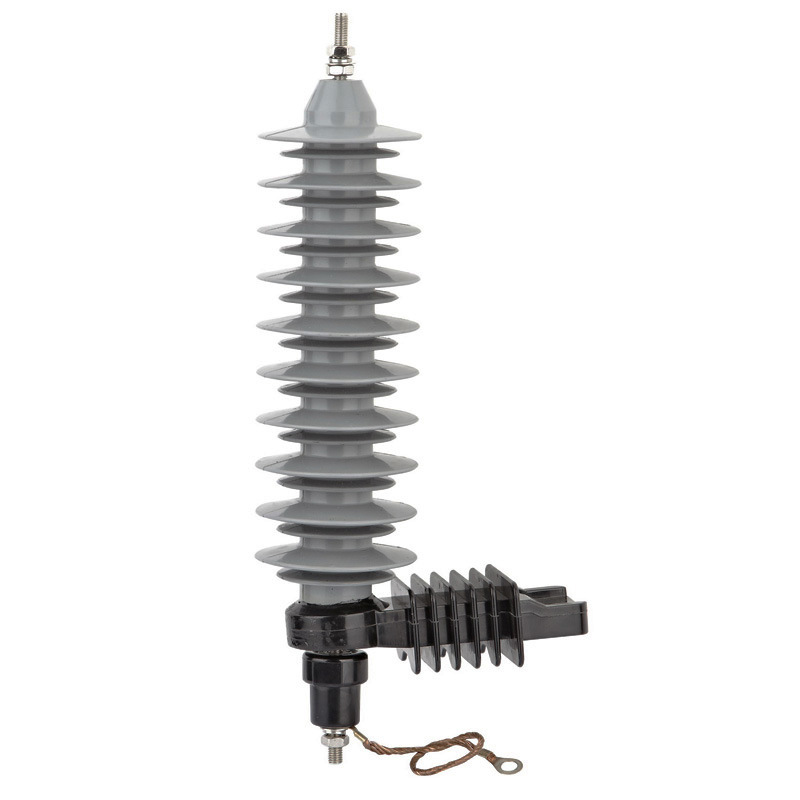 China 
                12kv Polymeric Housed Metal Oxide Lightning Arrester
              manufacture and supplier