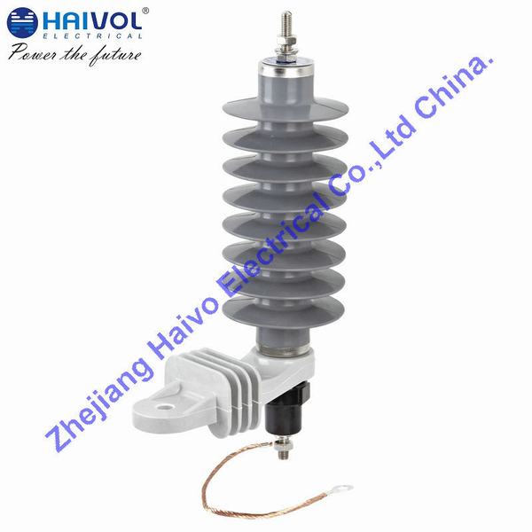 China 
                        24kv/10ka Polymeric Housed Zinc Oxide Surge Arrester
                      manufacture and supplier