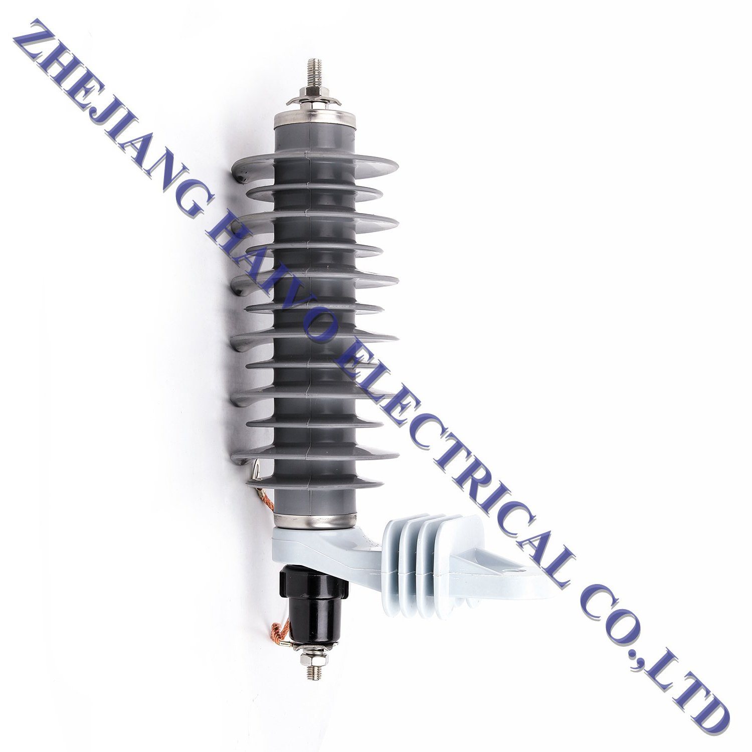 China 
                30kv Polymeric Housed Metal Oxide Lightning Arrester
              manufacture and supplier