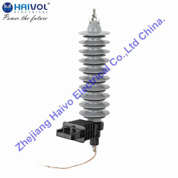 China 
                        33kv/10ka Polymeric Housed Zinc Oxide Surge Arrester
                      manufacture and supplier