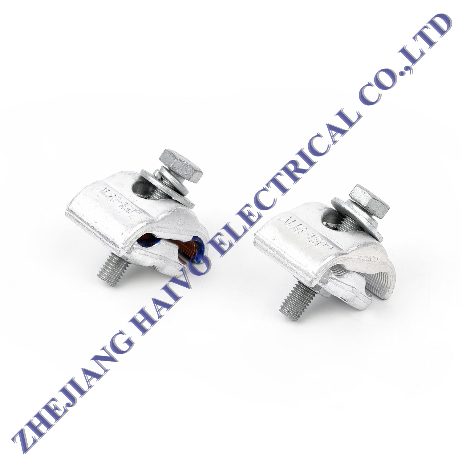 China 
                High Quality Aluminum Parallel Groove Clamp/Cable Clamp
              manufacture and supplier