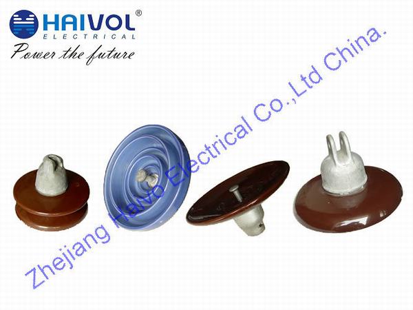 High Voltage Disc Type Suspension Porcelain Insulators
