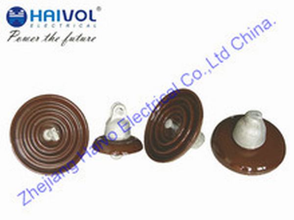 China 
                        High Voltage Line Disc Type Suspension Porcelain Insulators (ANSI52)
                      manufacture and supplier