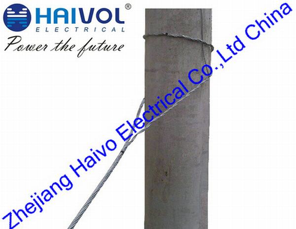 High-Voltage Pole Top Maker-off Wire