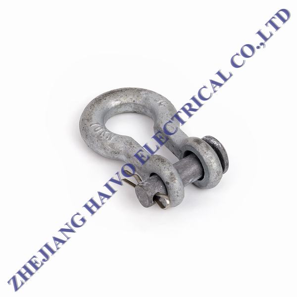 China 
                        High Voltage (U type) Anchor Shackles
                      manufacture and supplier