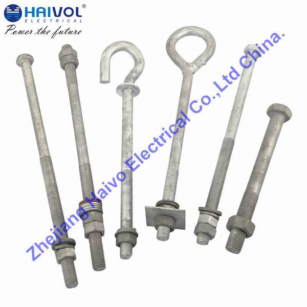 China 
                        Hot DIP Galvanization Bolt and Nut for Power Transmission Line
                      manufacture and supplier