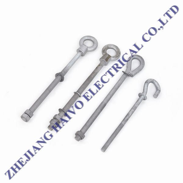 China 
                        Power Fitting- Hot DIP Galvanizing Bolt with Nut
                      manufacture and supplier