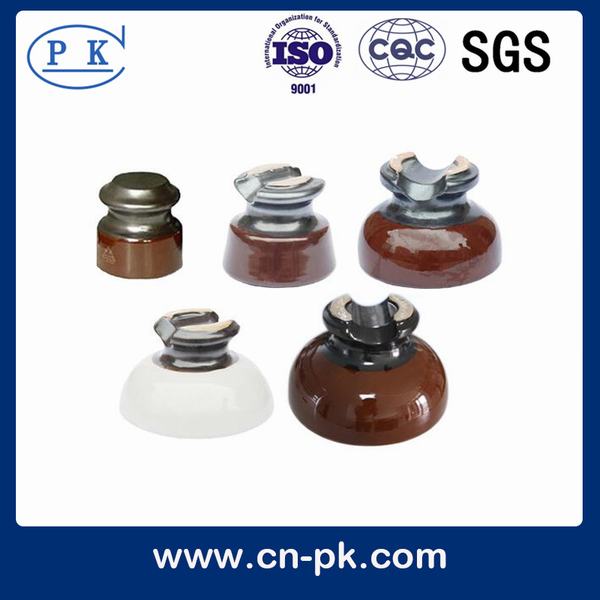 China 
                        Ceramic Porcelain Pin Type Insulator for ANSI 55-1 55-2 55-3 55-4 55-5
                      manufacture and supplier